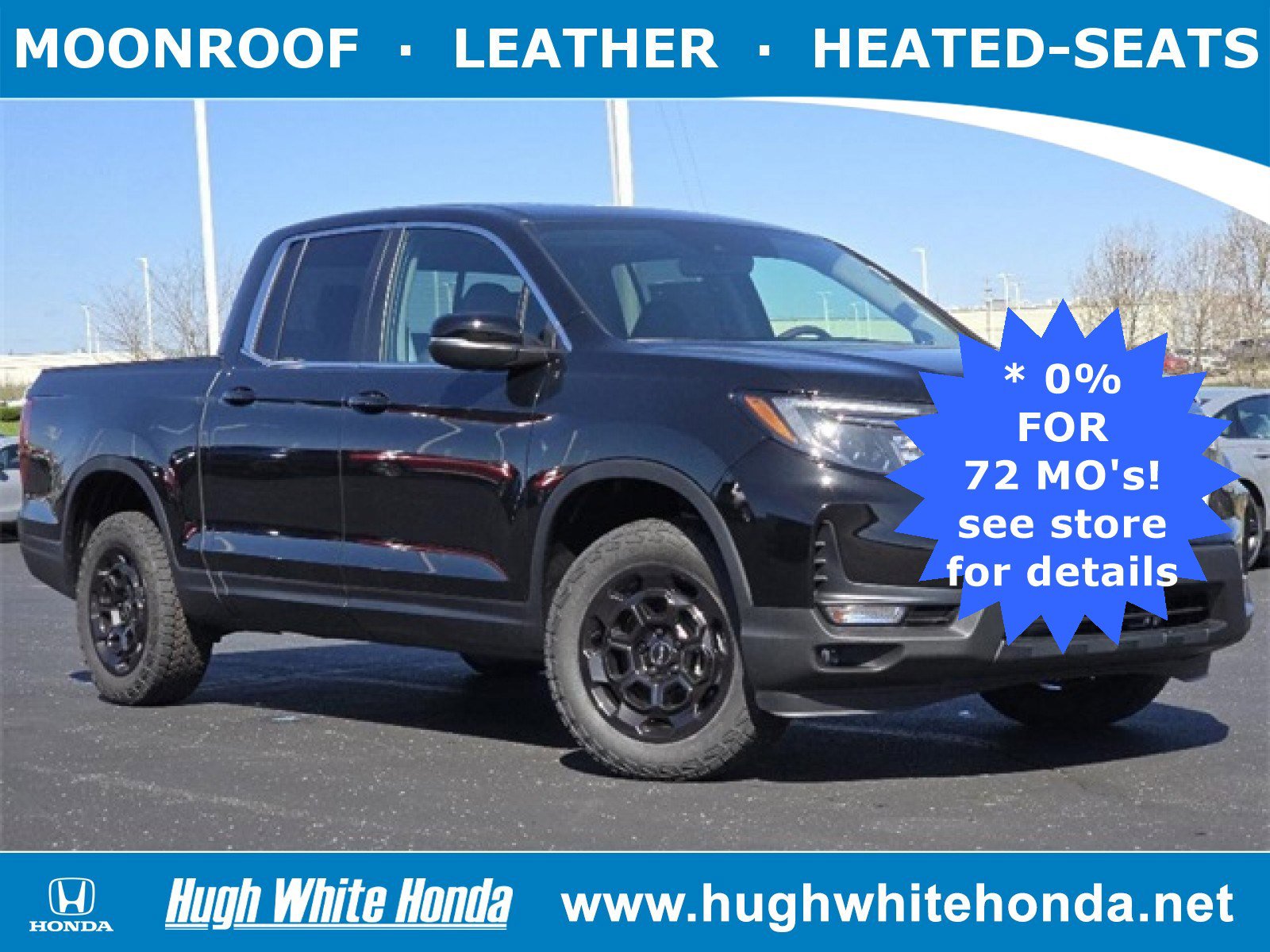 New 2025 Honda Ridgeline RTL+