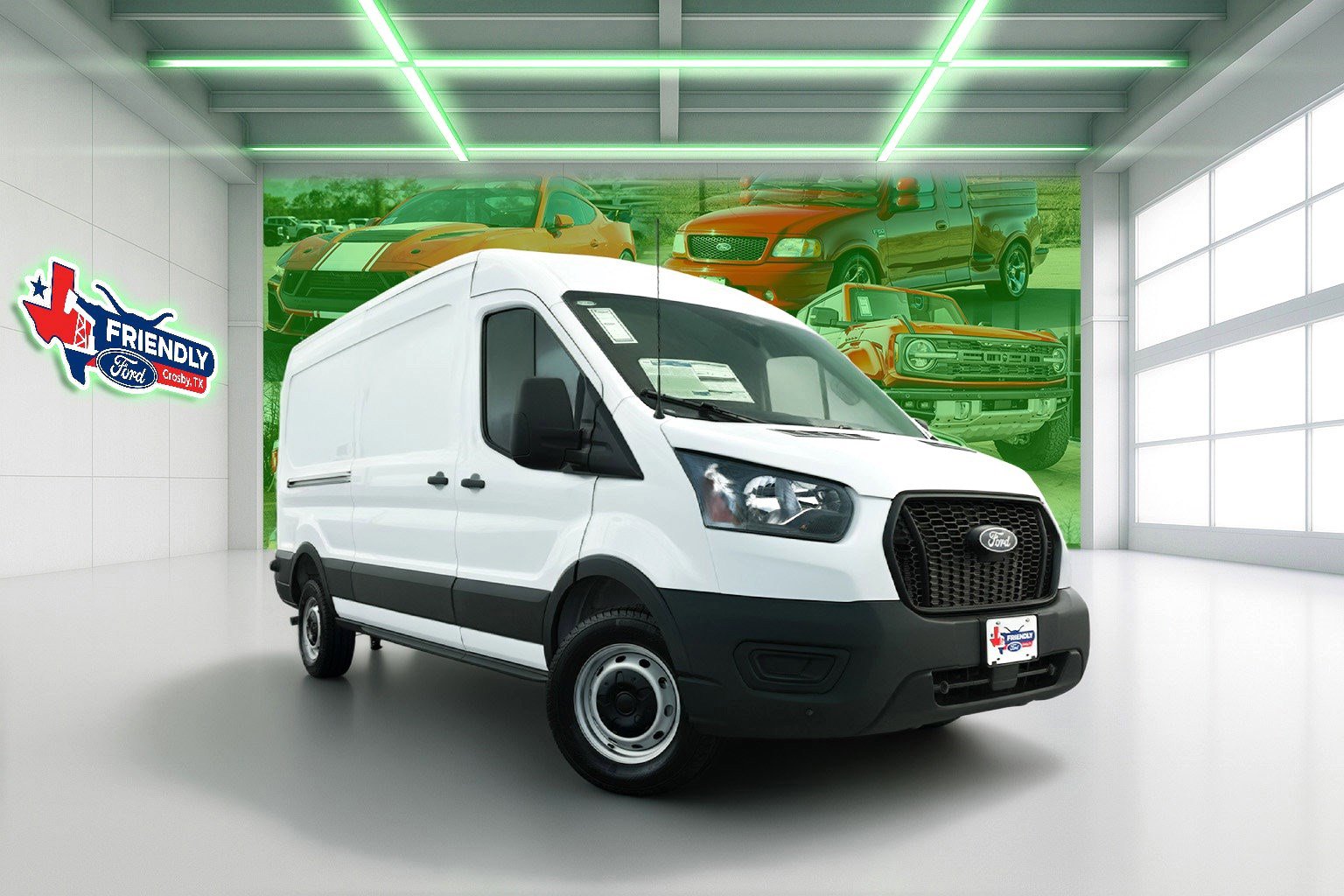 New 2026 Ford Transit 250 148 Medium Roof w/ Load Area Protection Package