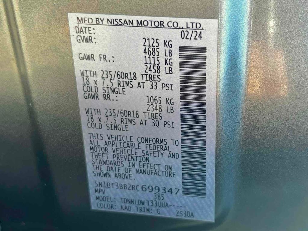 Used 2024 Nissan Rogue SV image 37