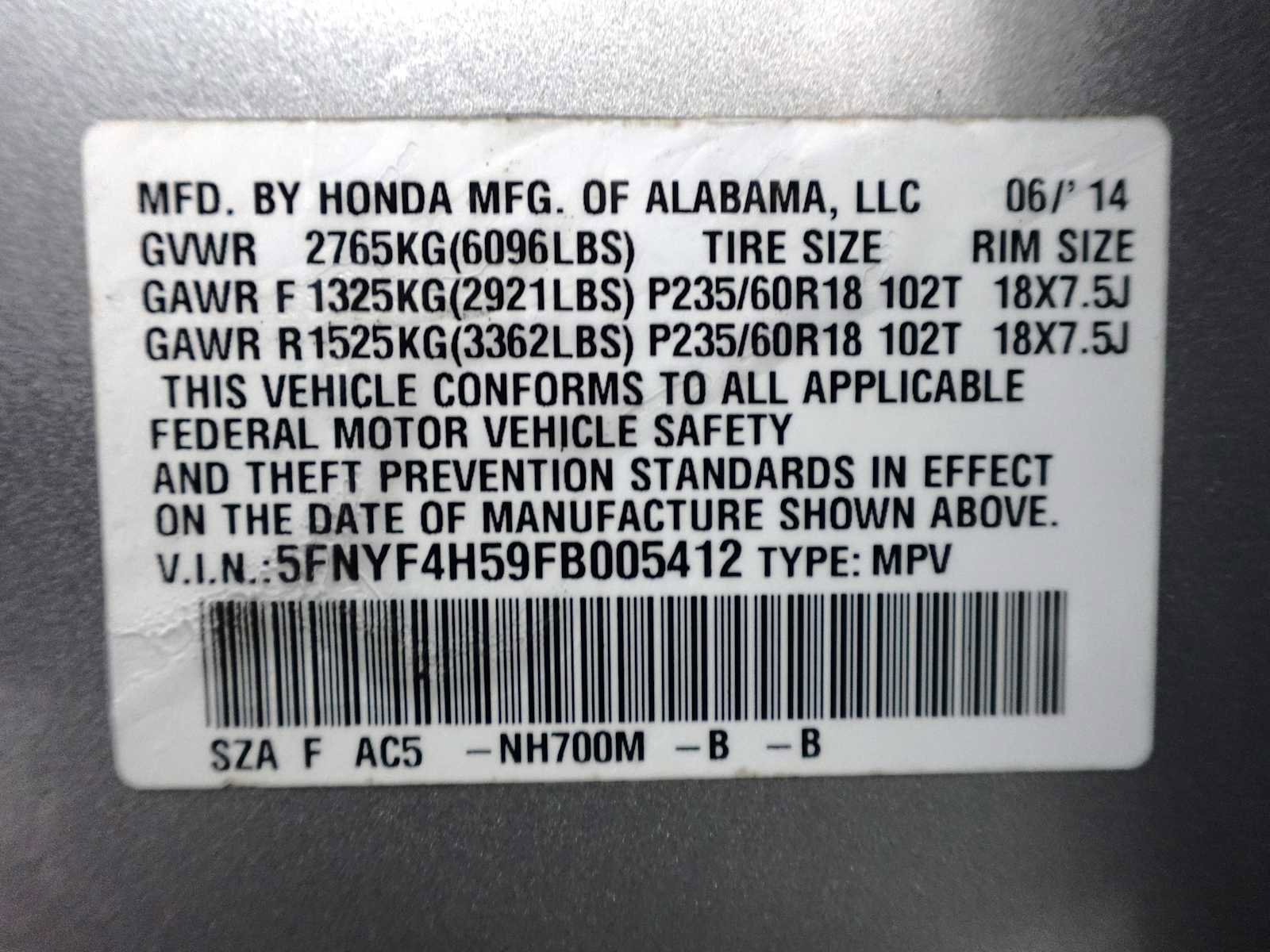 Used 2015 Honda Pilot EX-L image 32