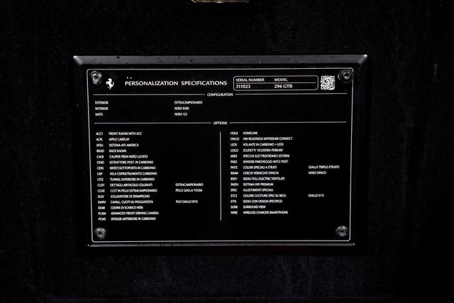 Used 2024 Ferrari 296 GTB RWD image 58
