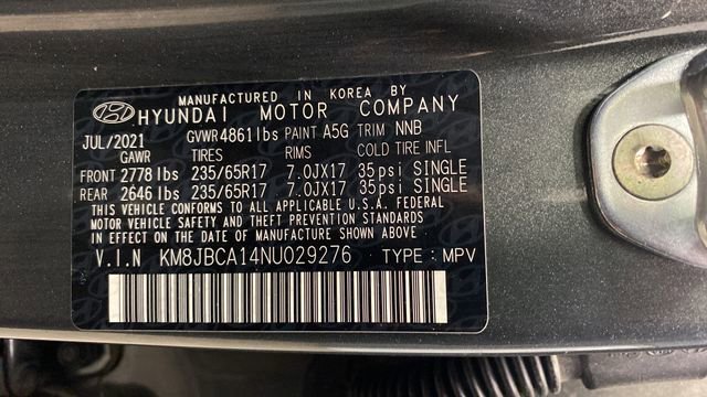 Certified 2022 Hyundai Tucson Blue AWD/4WD image 28