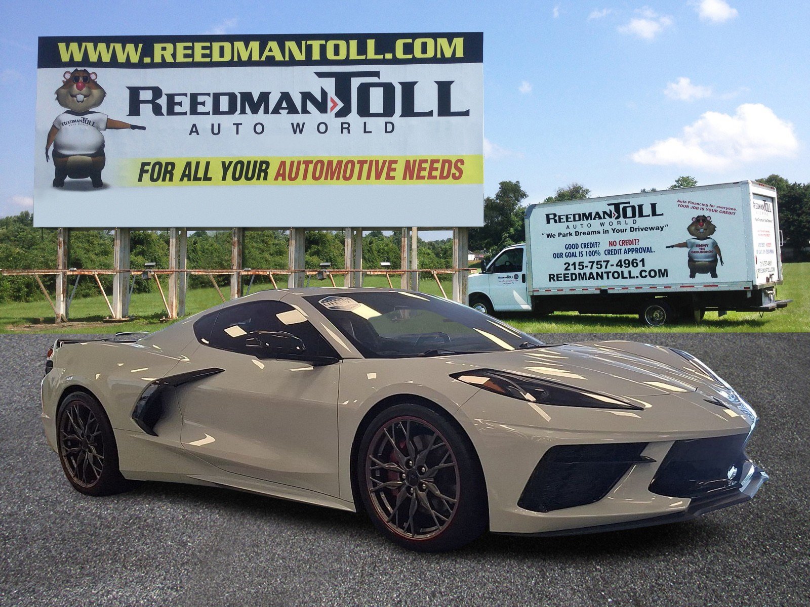 Used 2023 Chevrolet Corvette Stingray Coupe w/ Z51 Performance Package RWD image 1