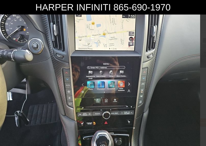 Used 2022 INFINITI Q60 Red Sport 400 w/ Carbon Fiber Package AWD/4WD image 8