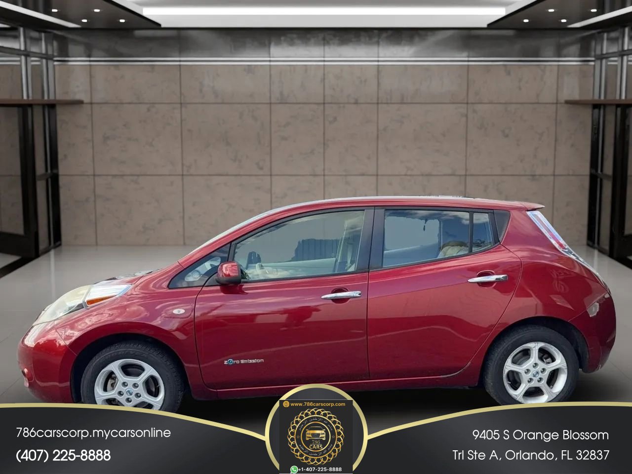 Used 2012 Nissan Leaf SL FWD image 3