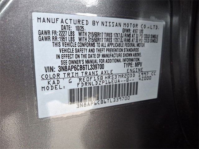 New 2026 Nissan Kicks SV w/ Cold Weather Package image 14