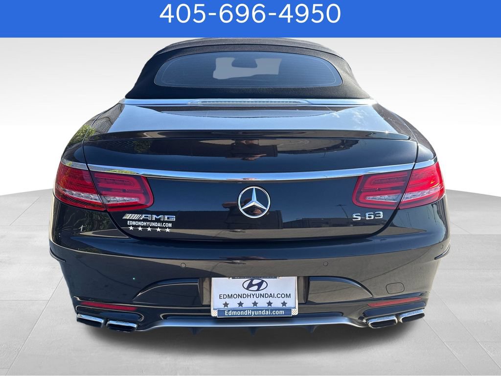 Used 2017 Mercedes-Benz S 63 AMG 4MATIC Cabriolet image 4