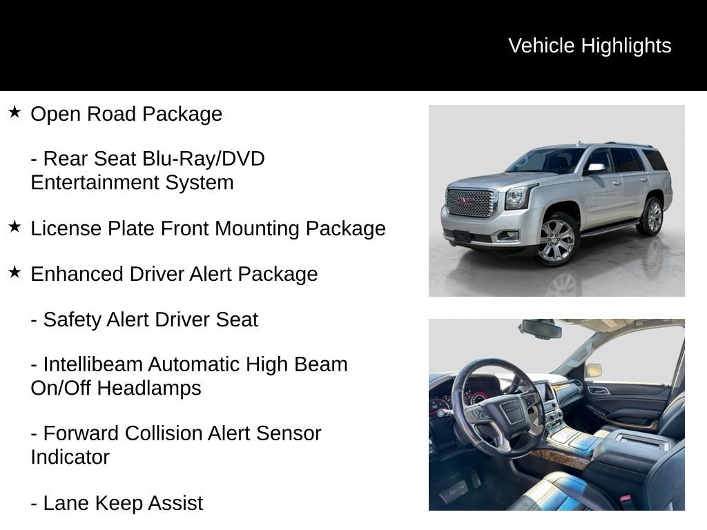 Used 2016 GMC Yukon Denali w/ Open Road Package AWD/4WD image 21