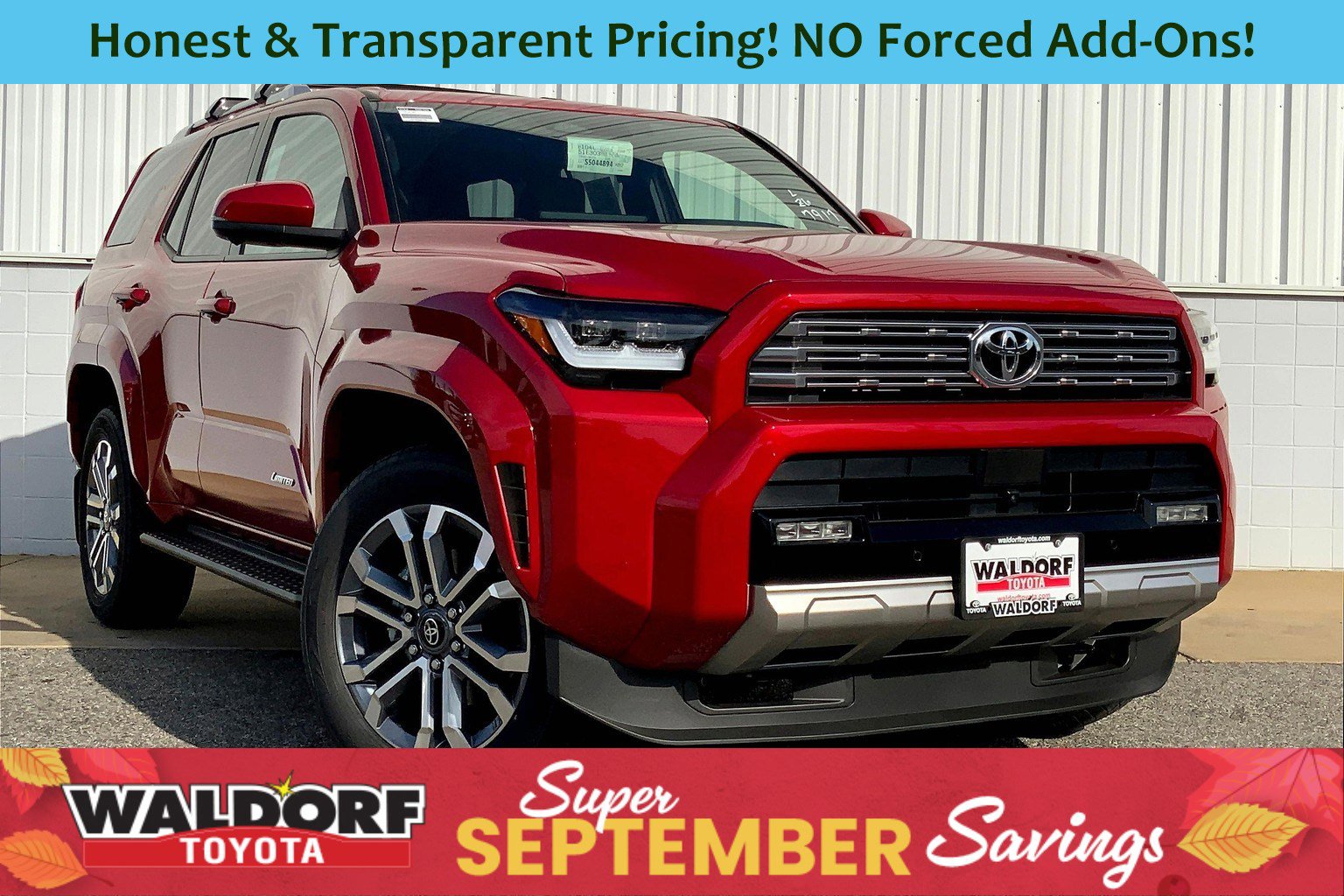 New 2025 Toyota 4Runner Limited