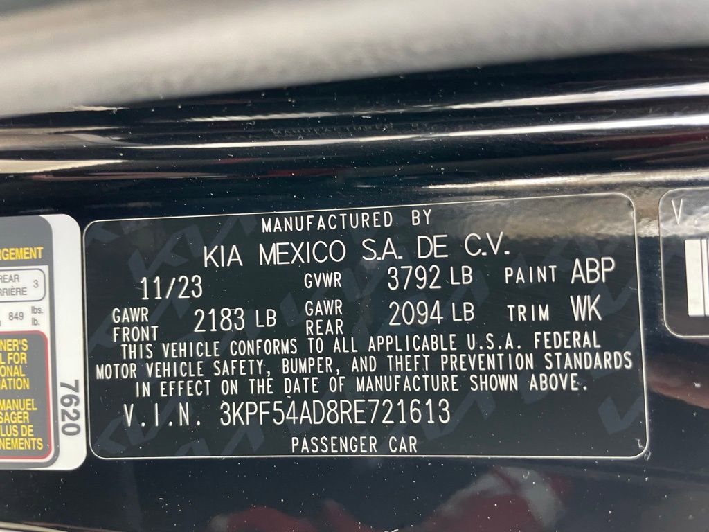 Certified 2024 Kia Forte GT-Line w/ GT-Line Premium Package image 31