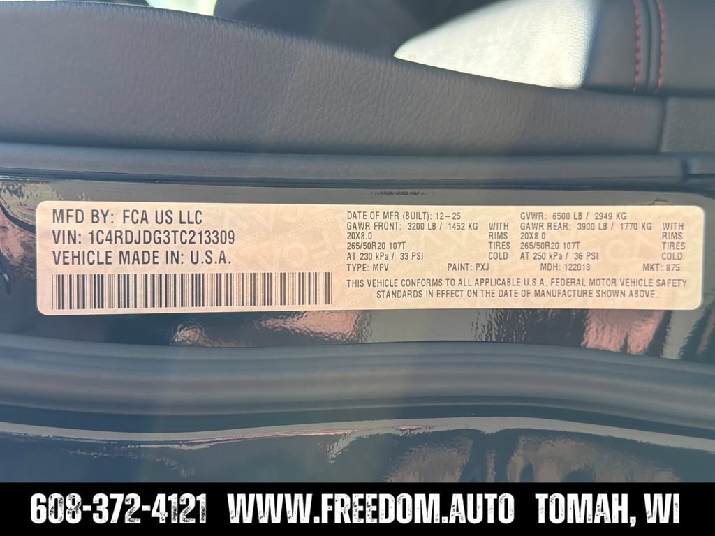Used 2026 Dodge Durango GT AWD/4WD image 33