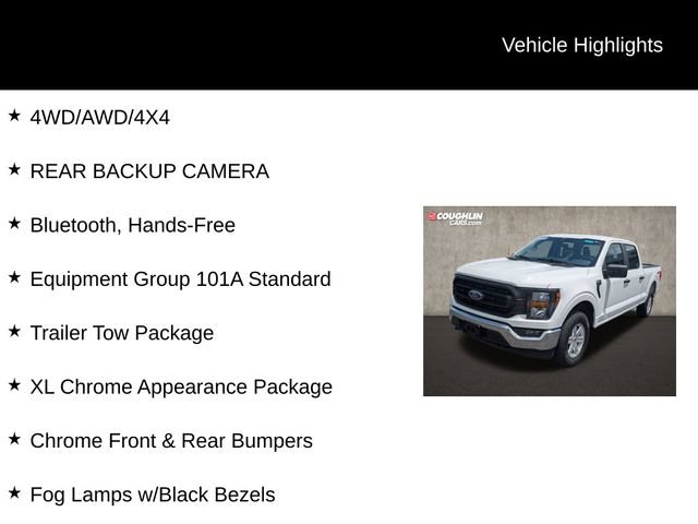 Used 2023 Ford F150 XL w/ Trailer Tow Package AWD/4WD image 2
