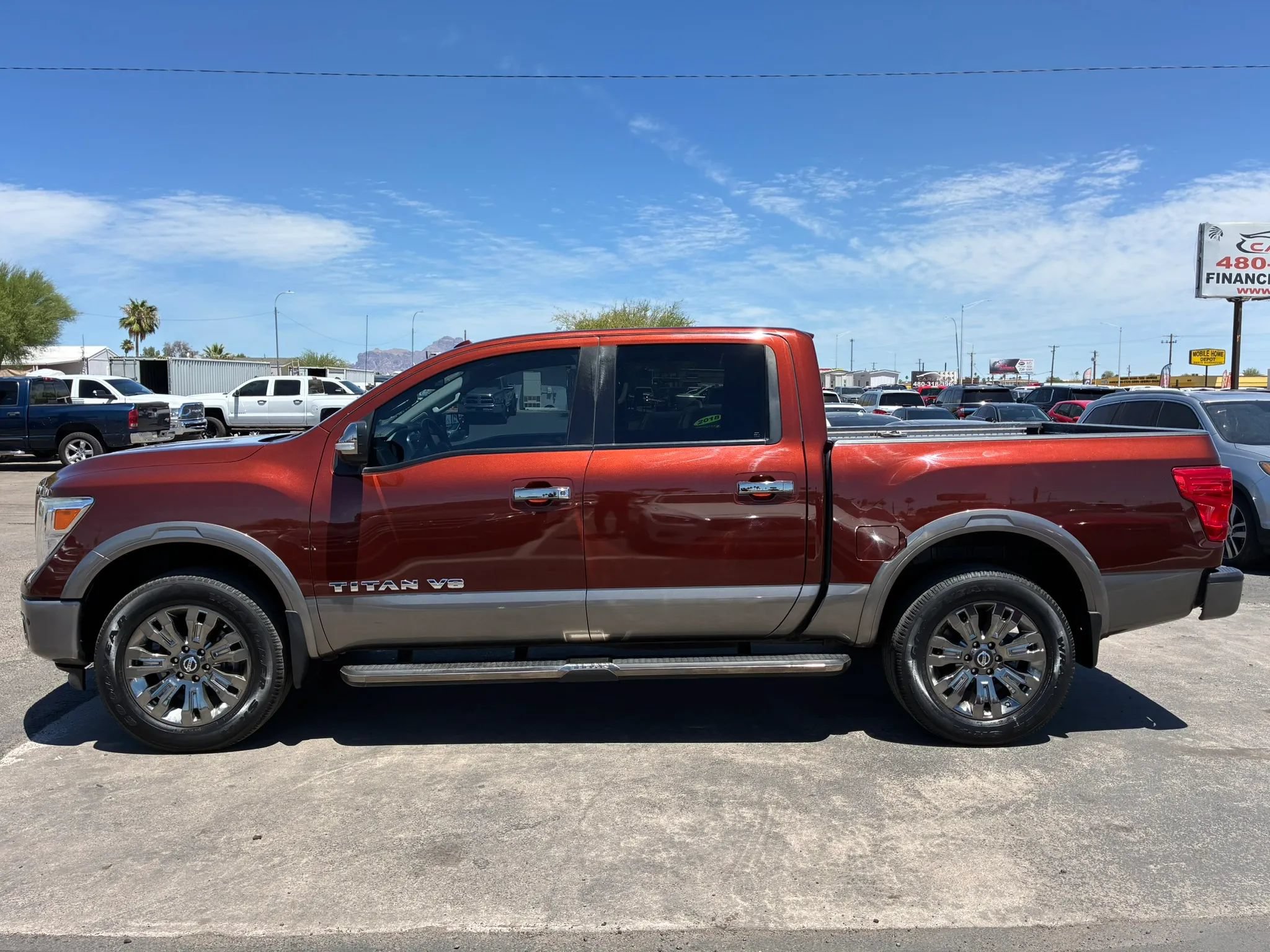 Used 2019 Nissan Titan Platinum Reserve AWD/4WD image 3