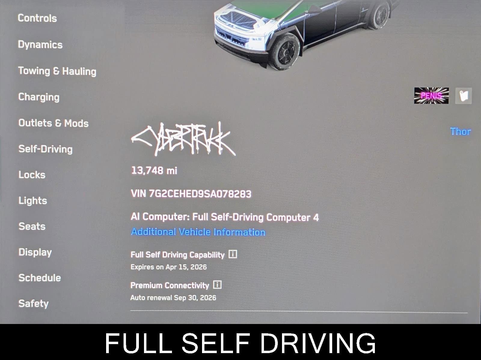 Used 2025 Tesla Cybertruck AWD Crew Cab image 39
