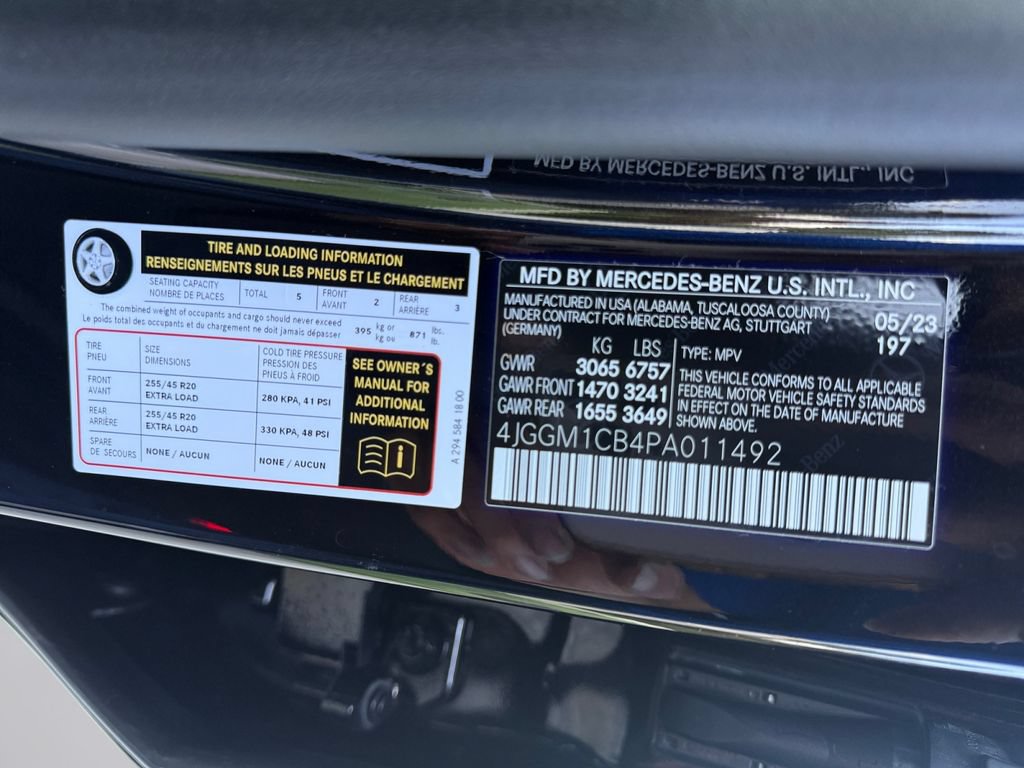 Used 2023 Mercedes-Benz EQE 350+ 4MATIC SUV image 20