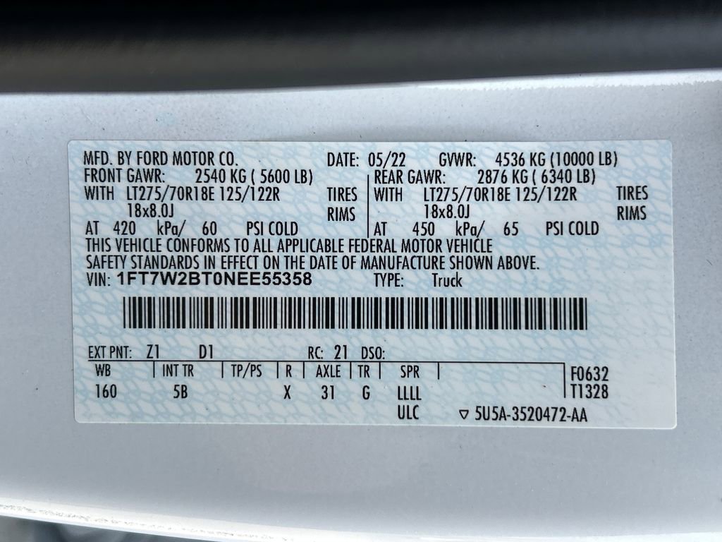 Used 2022 Ford F250 Lariat w/ Lariat Value Package image 30