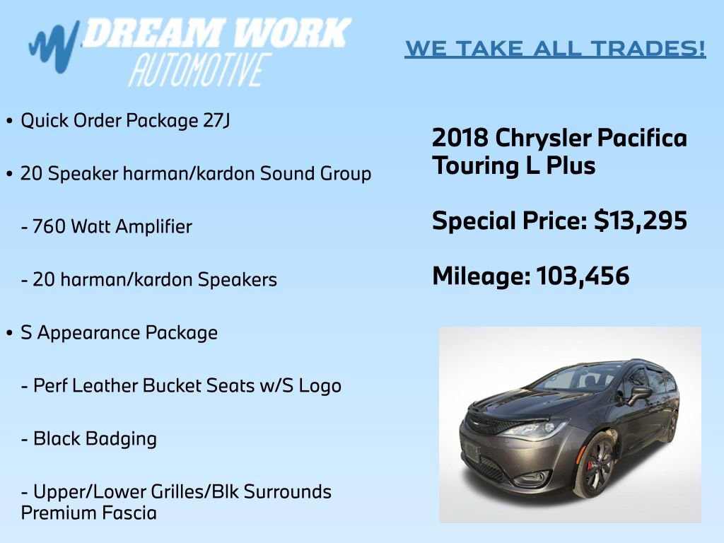 Used 2018 Chrysler Pacifica Touring-L Plus image 7