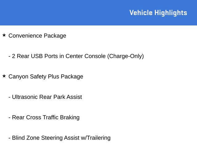 New 2026 GMC Canyon Elevation w/ Convenience Package image 15