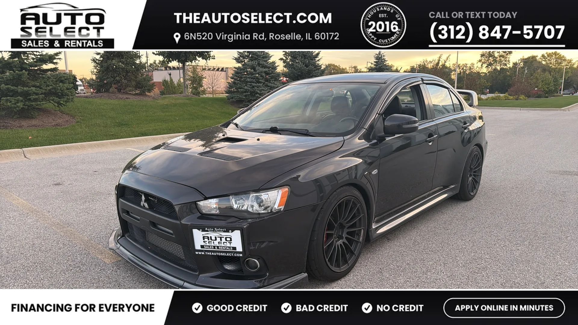 Used 2015 Mitsubishi Lancer Evolution GSR AWD/4WD image 1