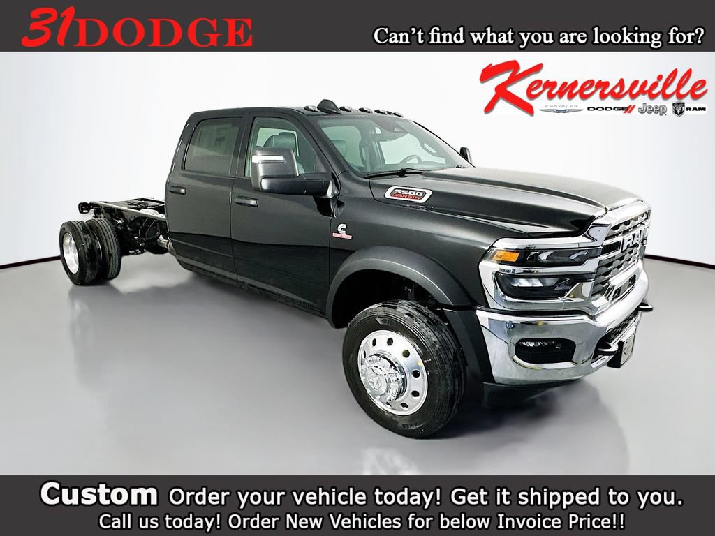 New 2026 RAM 5500 Tradesman w/ Chrome Appearance Group