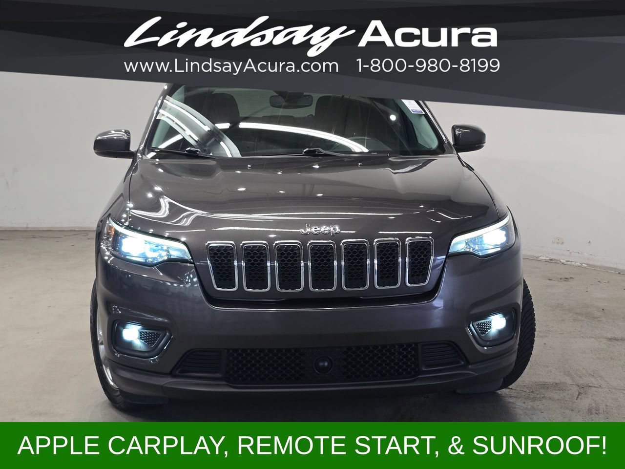 Used 2021 Jeep Cherokee Latitude Plus w/ Sun & Sound Group FWD image 2