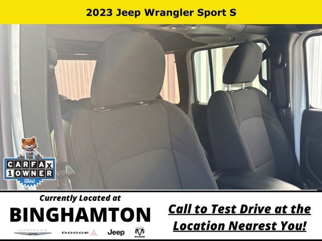 Used 2023 Jeep Wrangler Sport S AWD/4WD image 24