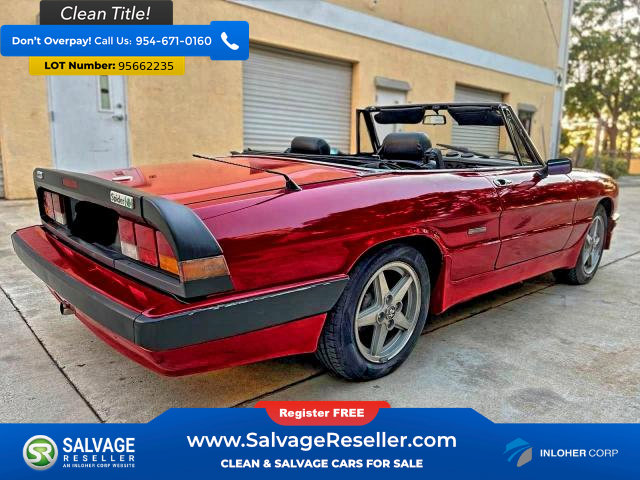Used 1988 Alfa Romeo Spider Quadrifoglio image 5