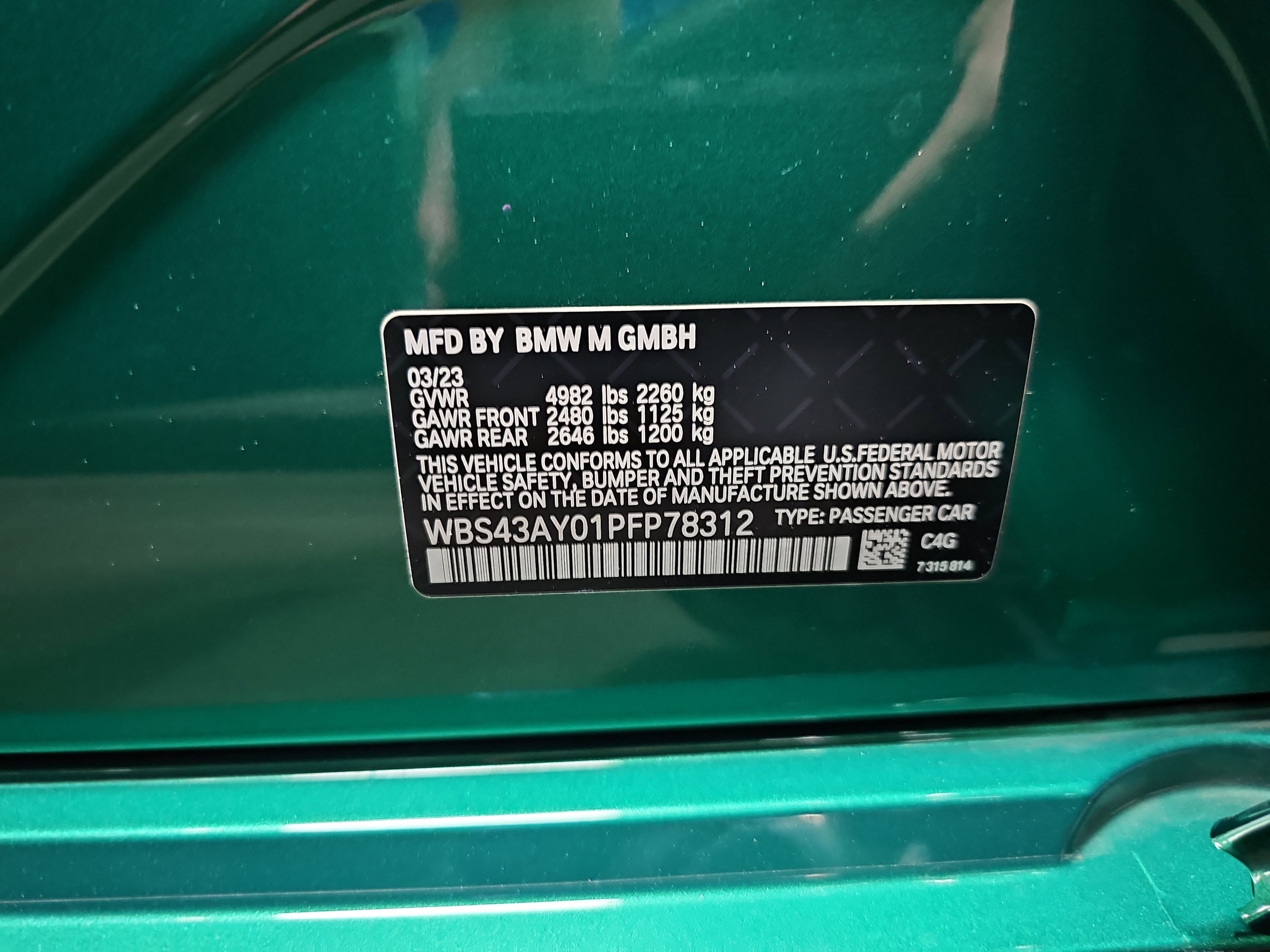 Used 2023 BMW M3 Competition w/ M Carbon Exterior Package image 37