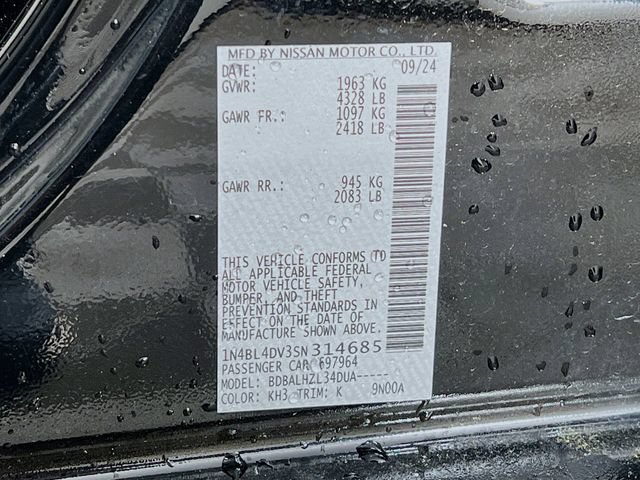Used 2025 Nissan Altima 2.5 SV FWD image 27