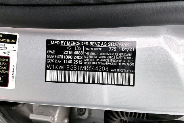 Used 2021 Mercedes-Benz C 63 AMG Sedan image 4