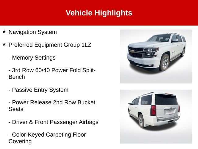 Used 2016 Chevrolet Suburban LTZ image 9