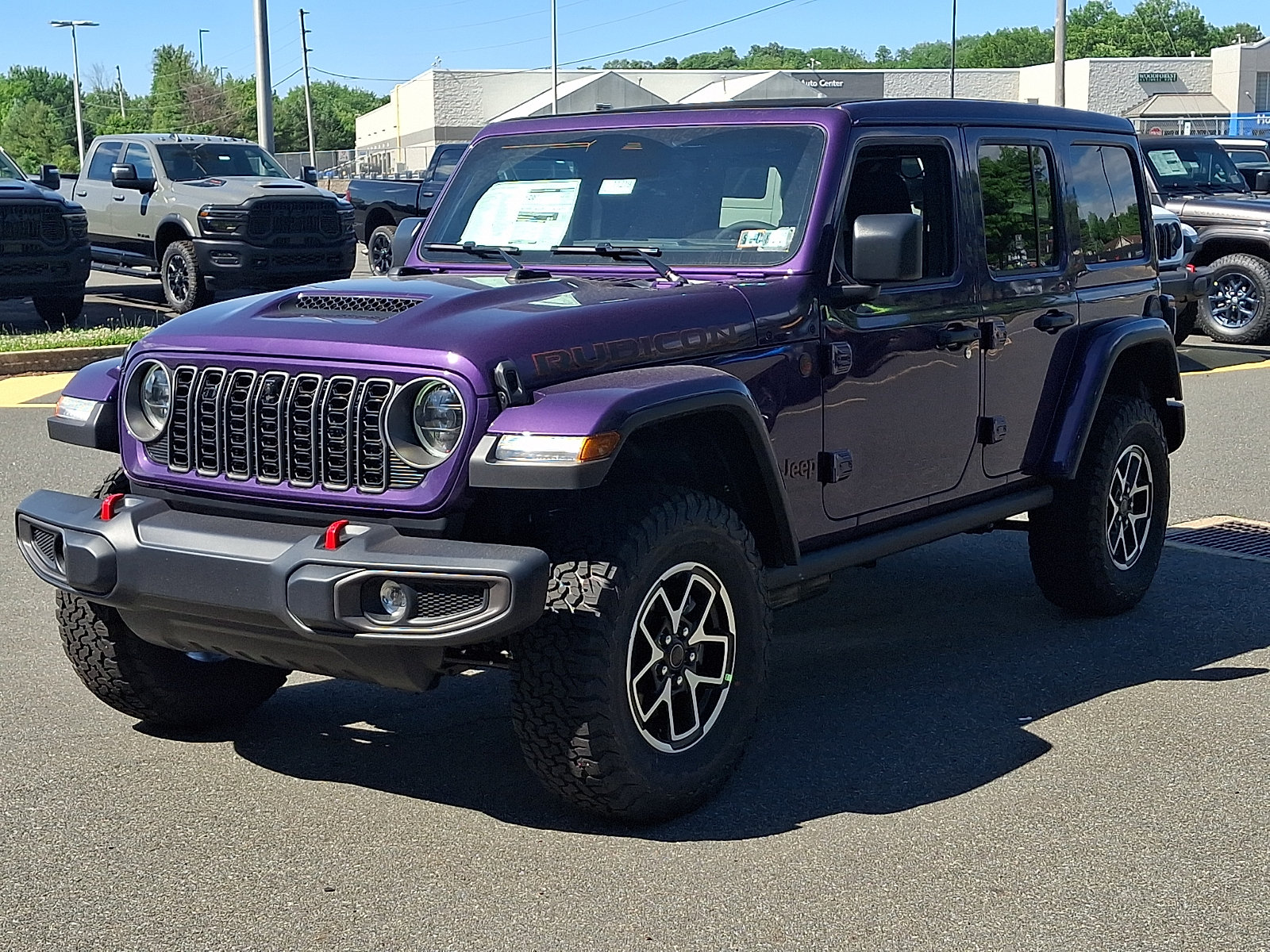 New 2026 Jeep Wrangler Unlimited Rubicon w/ Safety Group AWD/4WD image 2