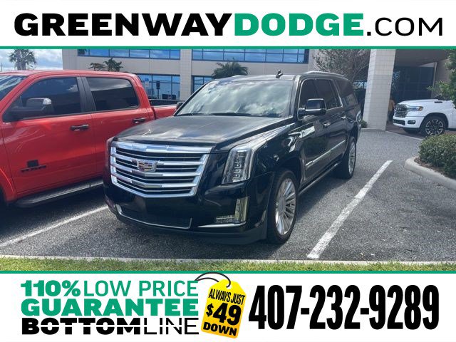 Used 2017 Cadillac Escalade ESV Platinum