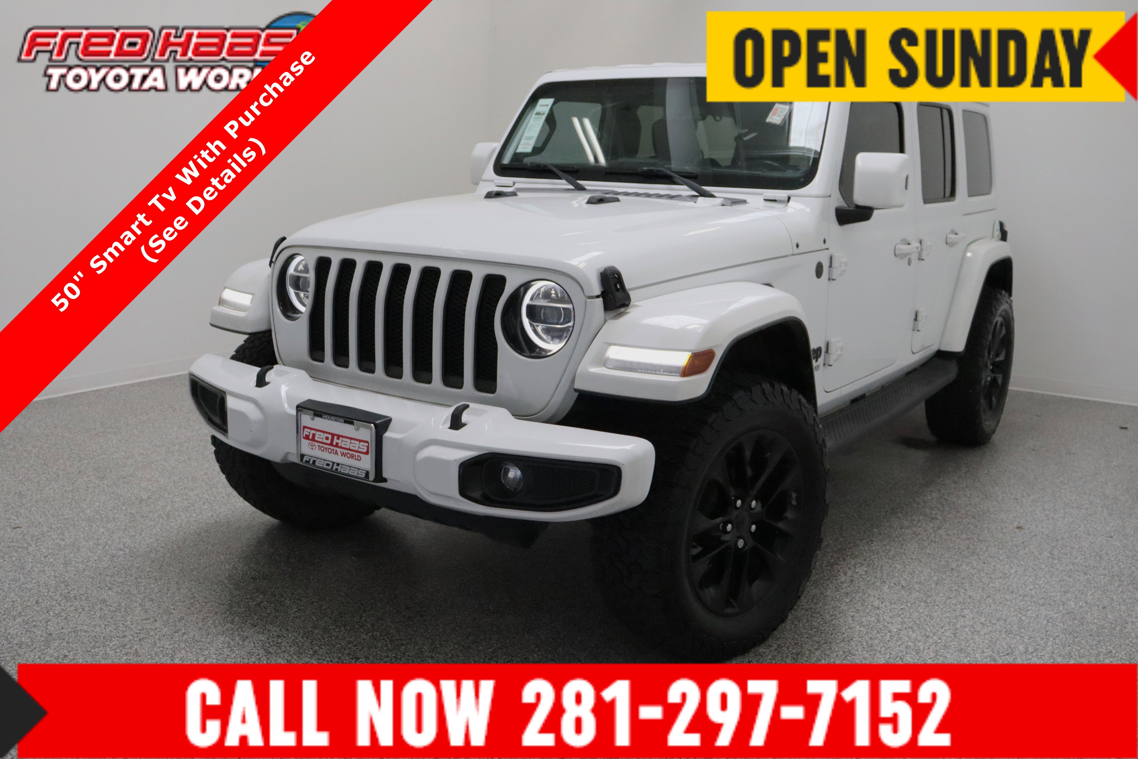 Used 2020 Jeep Wrangler Unlimited Sahara image 1