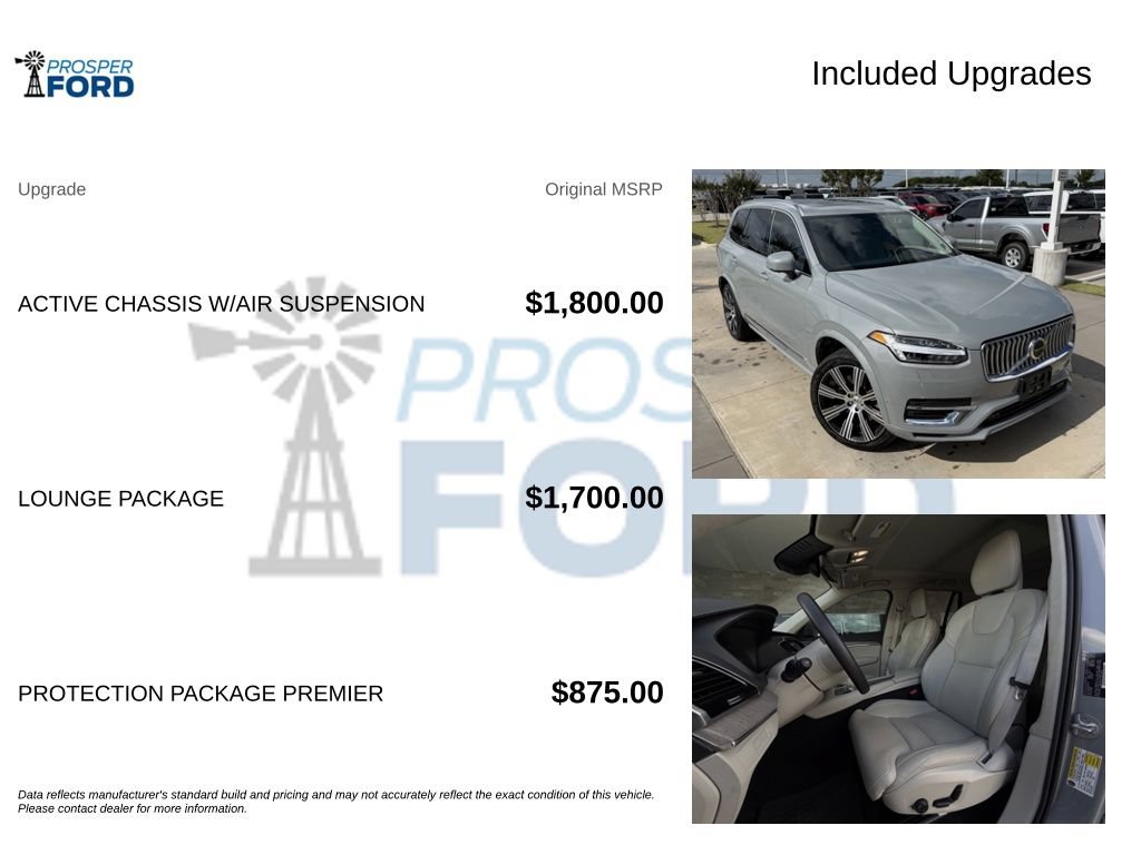 Used 2024 Volvo XC90 T8 Ultimate w/ Lounge Package AWD/4WD image 3