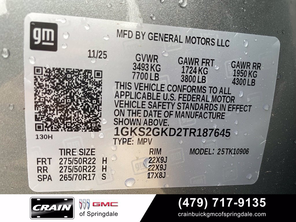 Used 2026 GMC Yukon XL Elevation w/ LPO, Floor Liner Package AWD/4WD image 34