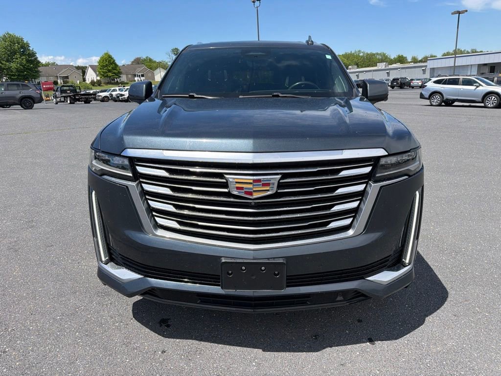 Used 2021 Cadillac Escalade ESV Premium Luxury Platinum w/ Heavy-Duty Trailer Package AWD/4WD image 8
