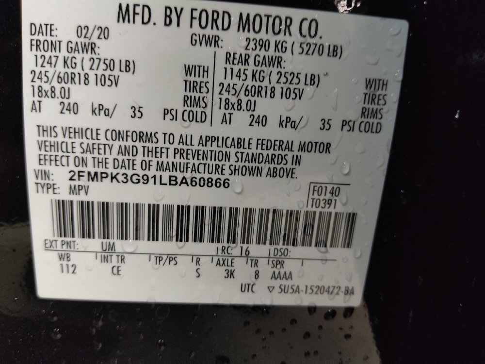 Used 2020 Ford Edge SE FWD image 33
