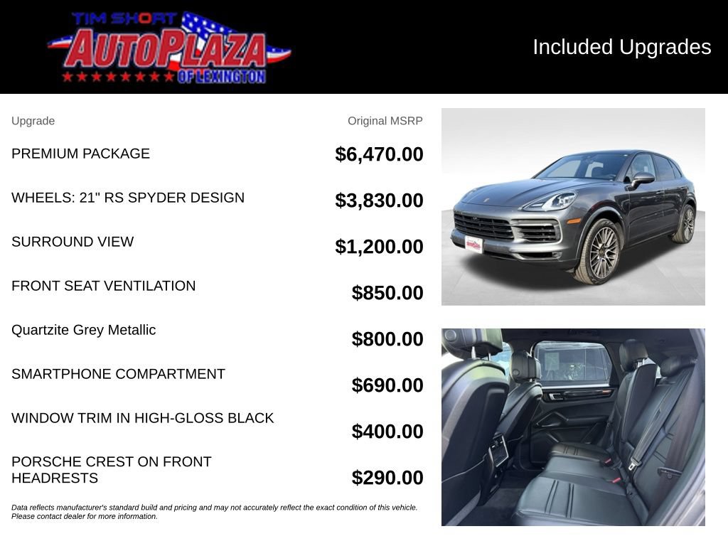 Used 2023 Porsche Cayenne w/ Premium Package AWD/4WD image 22