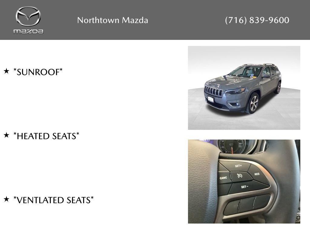 Used 2019 Jeep Cherokee Limited w/ Luxury Group AWD/4WD image 2