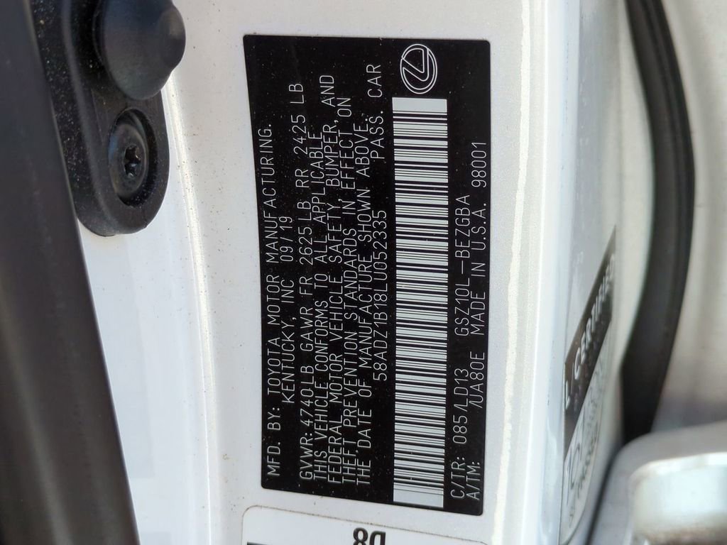 Used 2020 Lexus ES 350 350 image 32