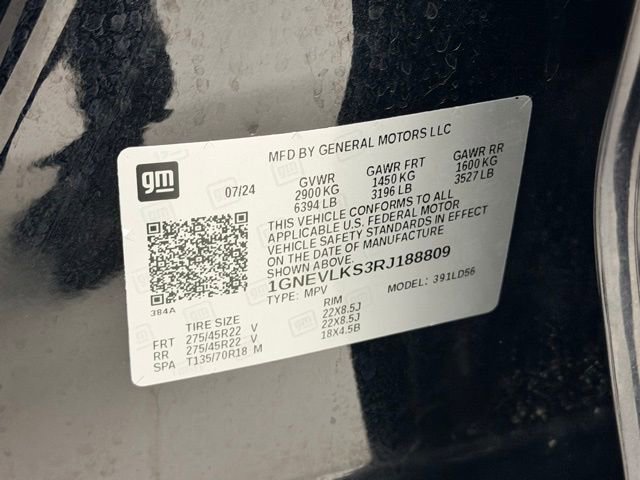 Certified 2024 Chevrolet Traverse RS AWD/4WD image 26