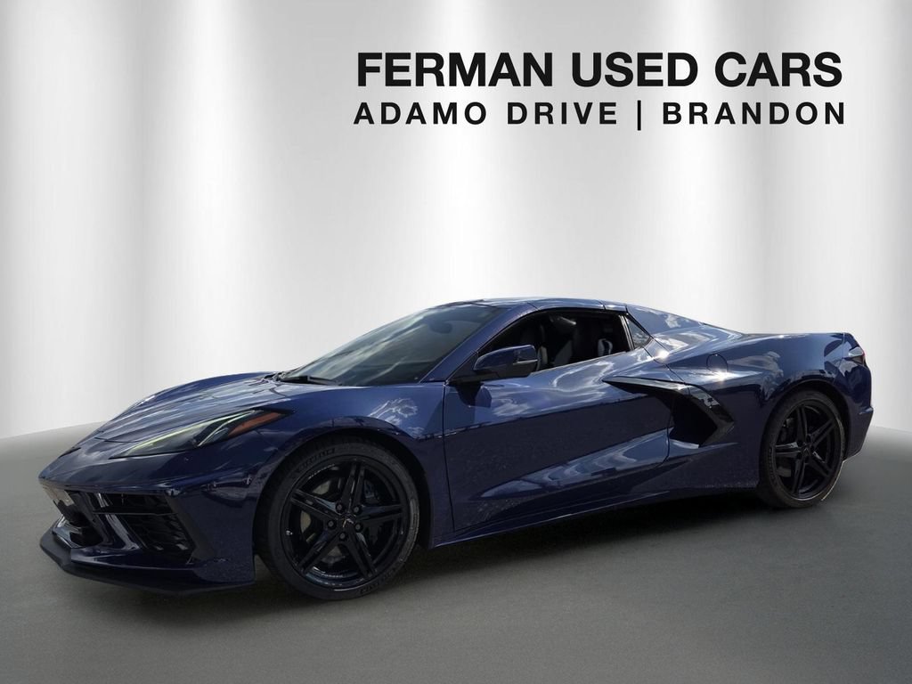 Used 2025 Chevrolet Corvette Stingray Preferred Conv w/ Stealth Interior Trim Package RWD image 1