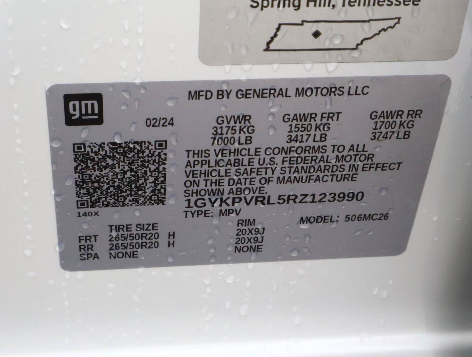 Certified 2024 Cadillac Lyriq Sport w/ LPO, Floor Liner Package AWD/4WD image 26