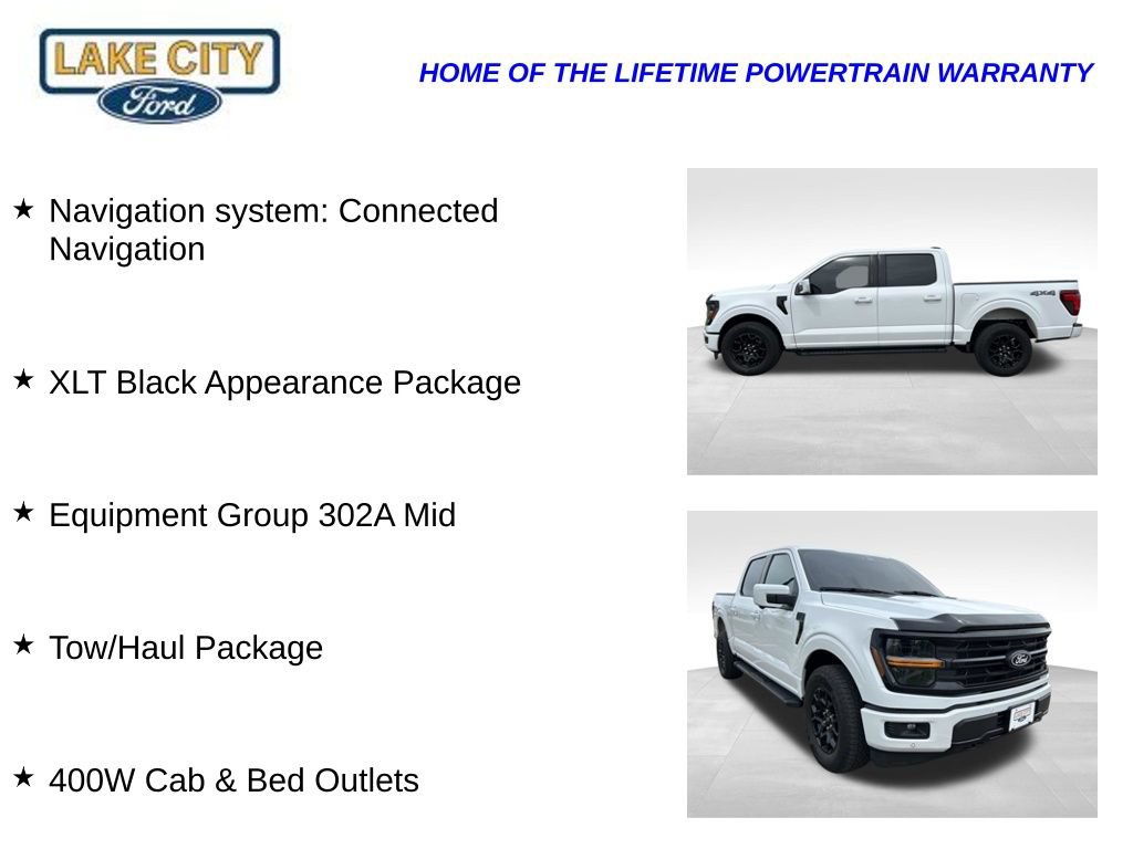 Used 2024 Ford F150 XLT w/ Equipment Group 302A MID AWD/4WD image 5