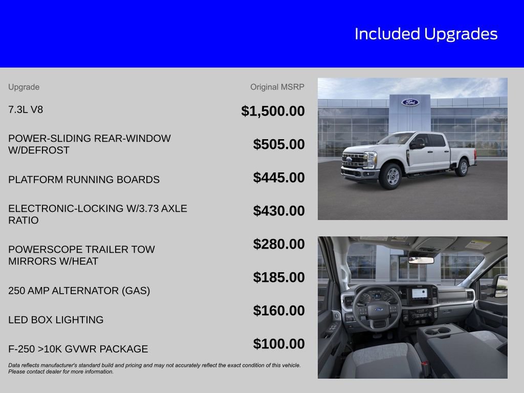 New 2026 Ford F250 XLT w/ F-250 >10K GVWR Package image 7