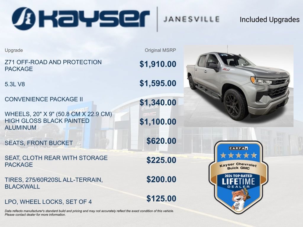 Certified 2024 Chevrolet Silverado 1500 RST image 2