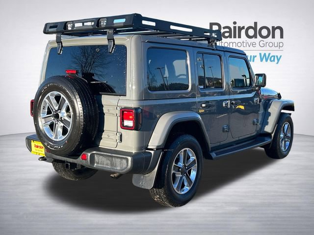 Used 2021 Jeep Wrangler Unlimited Sahara w/ Uconnect 4C Nav & Sound Group image 9