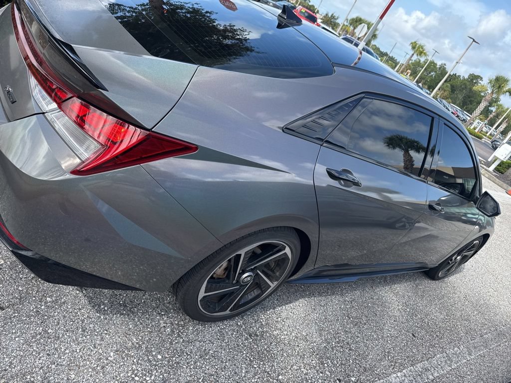 Certified 2023 Hyundai Elantra N Line FWD image 4