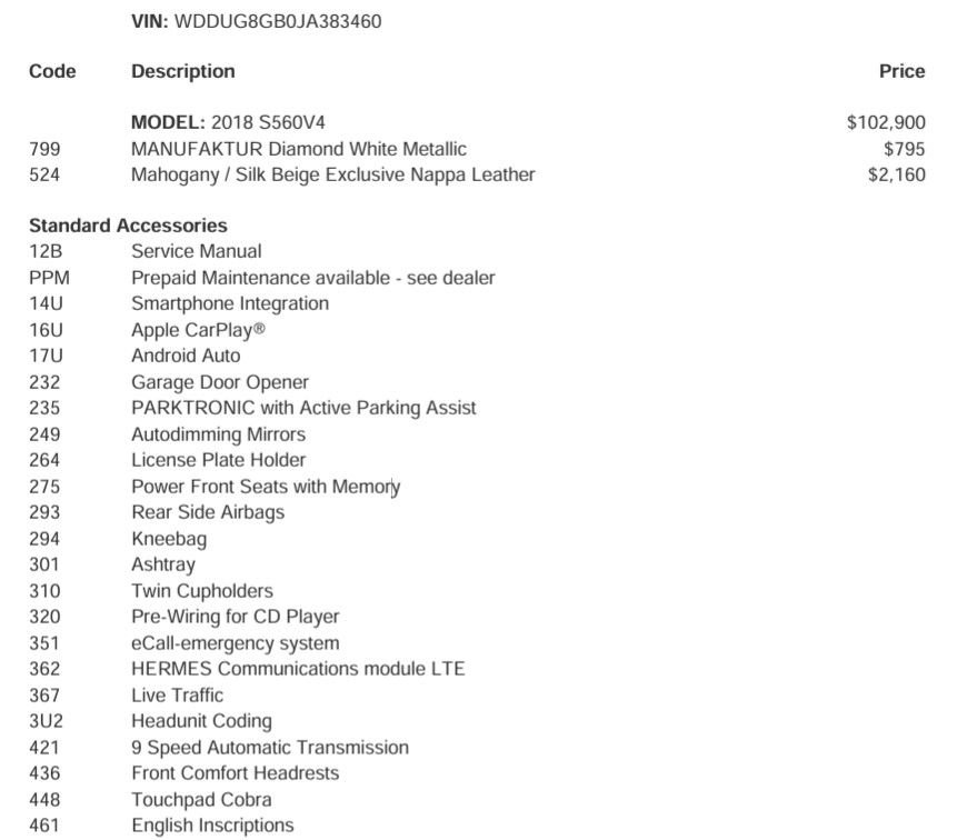 Used 2018 Mercedes-Benz S 560 4MATIC Sedan image 18